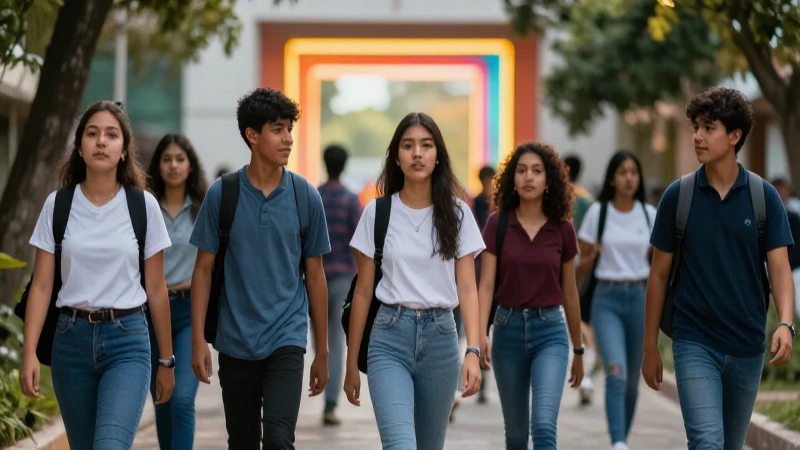 Estudiantes mexicanos buscan su oportunidad