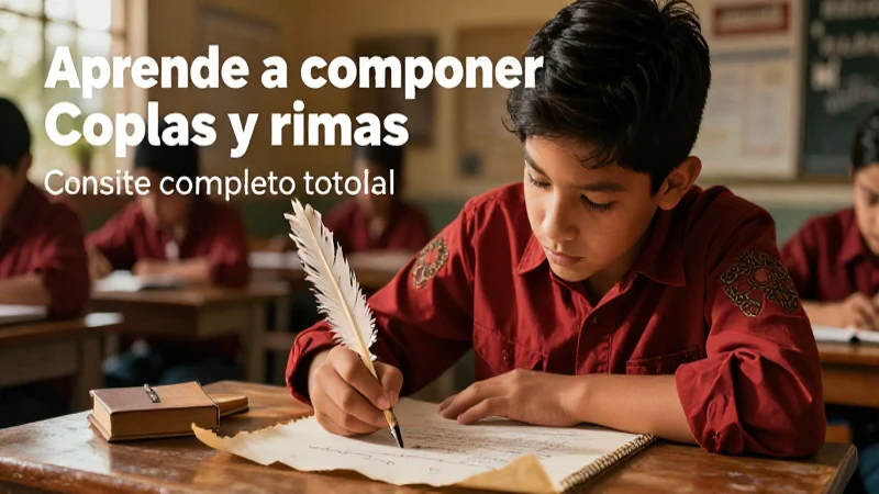 Aprende a componer coplas y rimas en este completo tutorial 3 Tutorial de coplas y rimas