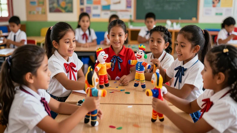 Podrías compartir 30 ejemplos de coplas cortas y populares 9 Ilustración de coplas en escuela mexicana