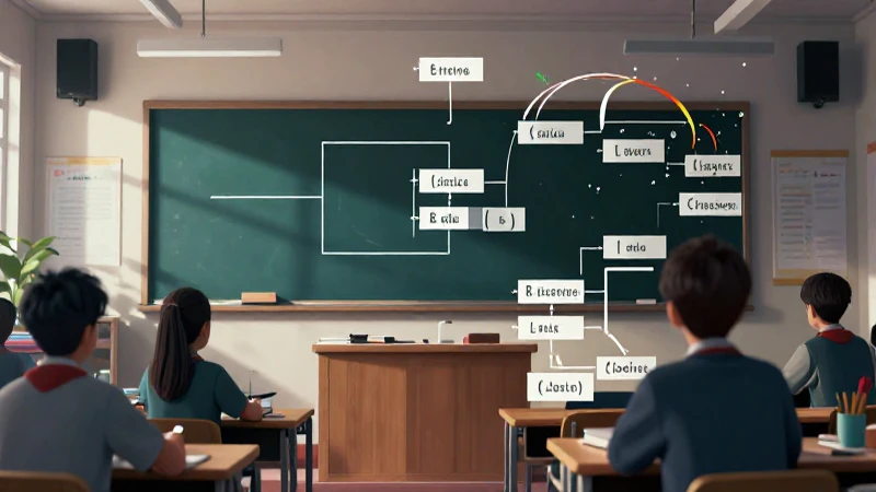 Brackets y paréntesis flotando en aula