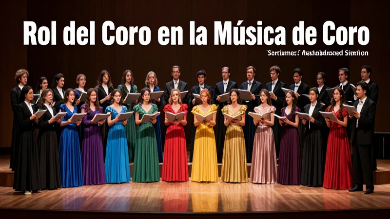 El rol del coro en la música