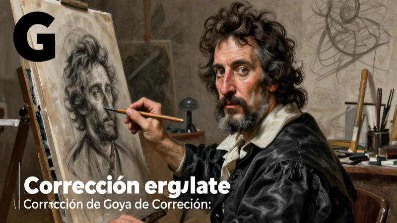 Corrección: Definición y concepto que debes conocer hoy 8 Goya: retrato detallado de arte