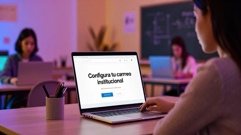 Solución de problemas de correo institucional educativo