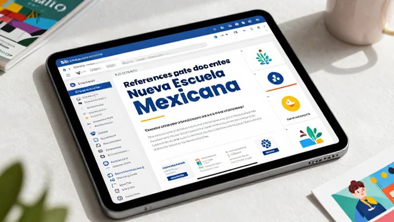 Correo para docentes Nueva Escuela Mexicana: descubre todo aquí 6 Cubierta educativa digital de alta calidad