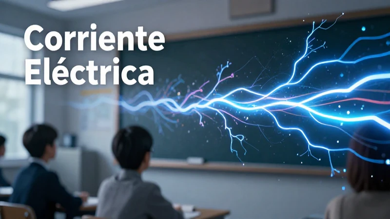 Corriente eléctrica: conceptos, tipos y efectos