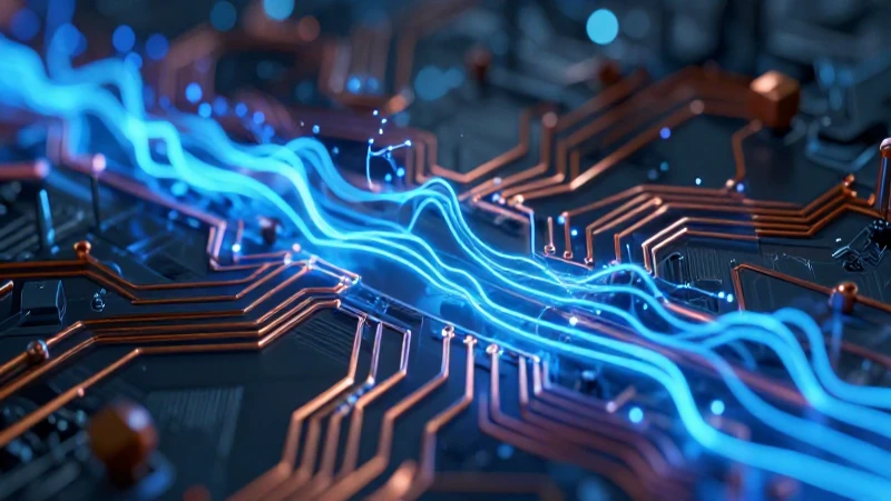 Energía azul fluye sobre circuitos mexicanos