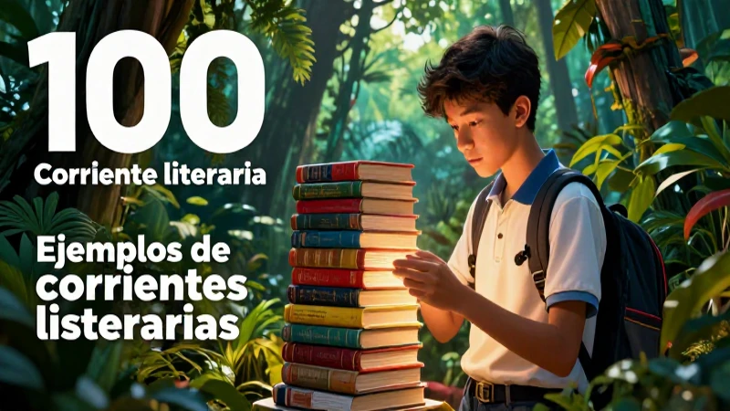 Corriente literaria: 100 Ejemplos de corrientes literarias 13 Ilustración de literatura y crecimiento educativo