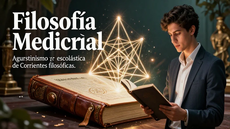 Ilustración de la filosofía medieval y escolástica