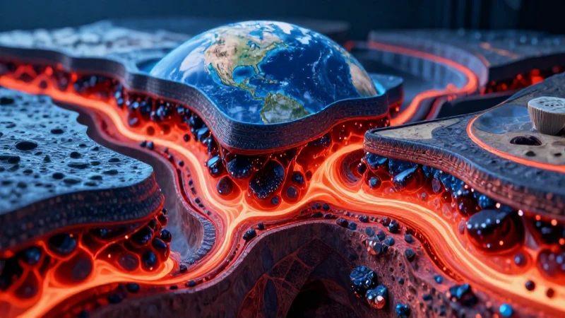 Placas tectónicas definen la estructura de la corteza terrestre