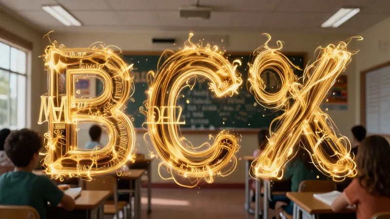 Ilustración educativa vibrante con estilo mexicano moderno