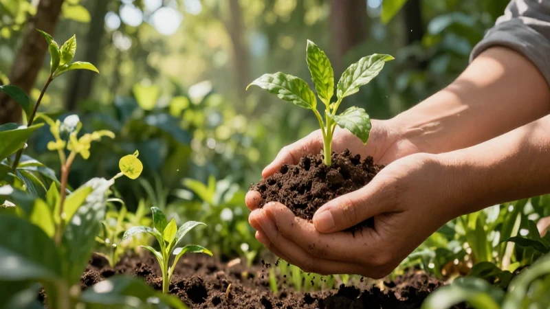 Cosecha: Concepto, Sistemas, Impacto Ecológico y Ciclos 6 Manos sostienen tierra, brotes verdes y cosecha sostenible