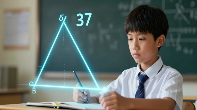 Aplicación práctica del coseno de 37