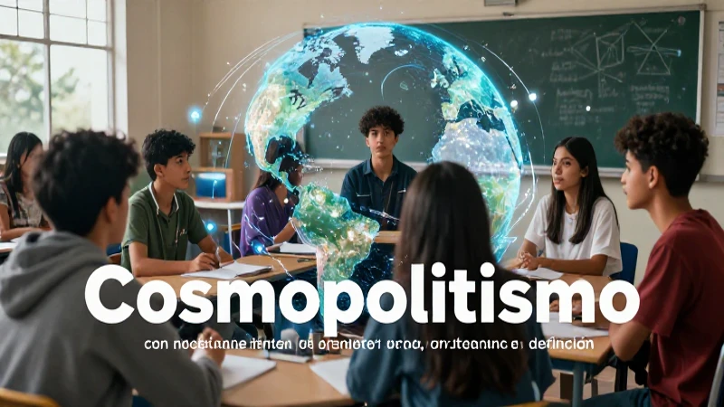 Cosmopolitismo: relevancia y análisis actual
