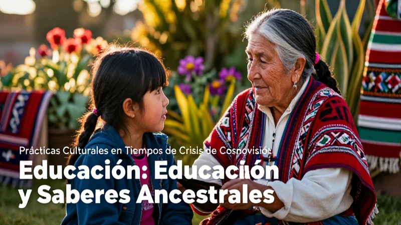 Sabiduría ancestral mapuche guía la educación en crisis