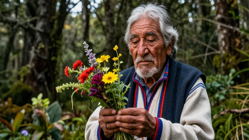 Sabiduría ancestral mapuche y sus hierbas