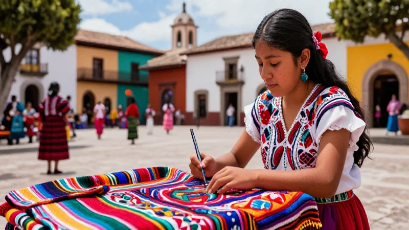 Conoce las Conoce costumbres y curiosidades de la comunidad: todo lo que debes saber 3 Estudiante y artesano en plaza mexicana
