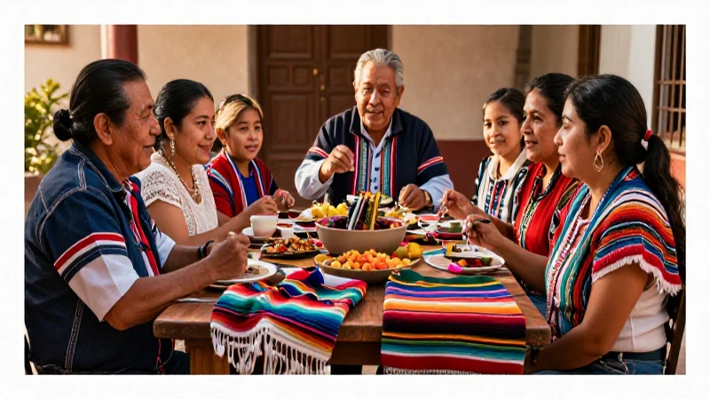 Tradiciones familiares auténticas mexicanas