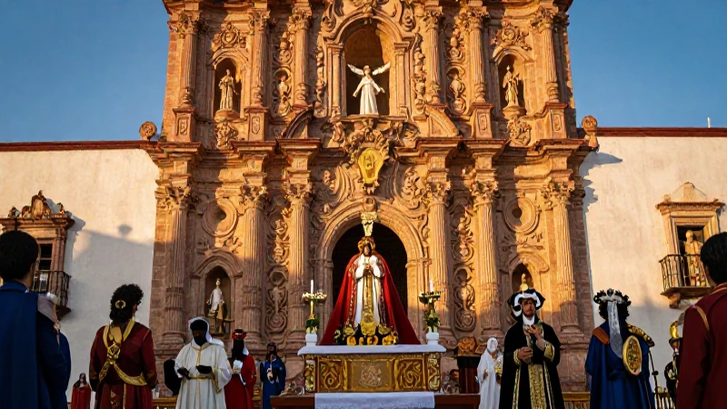 Proceso religioso barroco dinámico en Nueva España