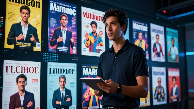 Cover: Definición, concepto y su importancia en el diseño 8 Joven educador mexicano frente a pantallas de diseño creativo