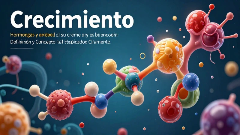 Hormonas: clave biológica del crecimiento y desarrollo