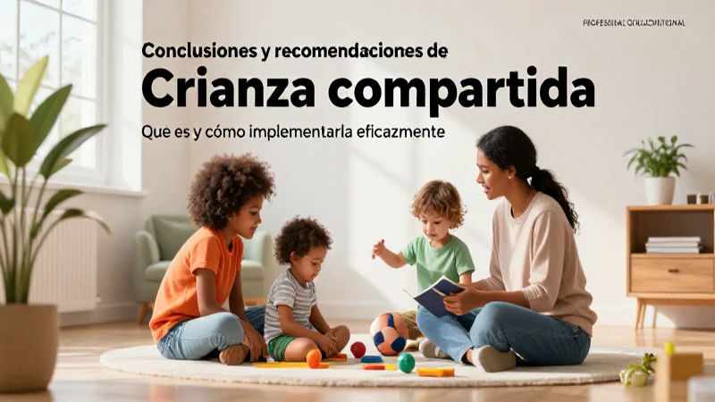 Crianza compartida: Qué es y cómo implementarla eficazmente 7 Claves para implementar crianza compartida eficaz