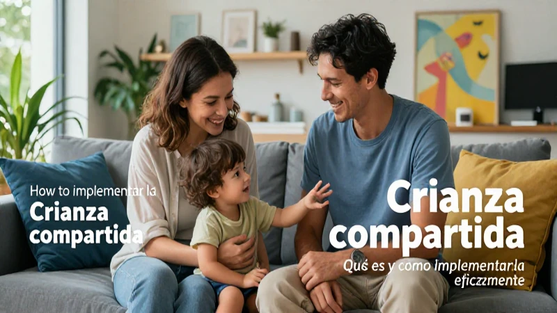Crianza compartida: Qué es y cómo implementarla eficazmente 4 Crianza compartida: guía para padres cariñosos en casa moderna