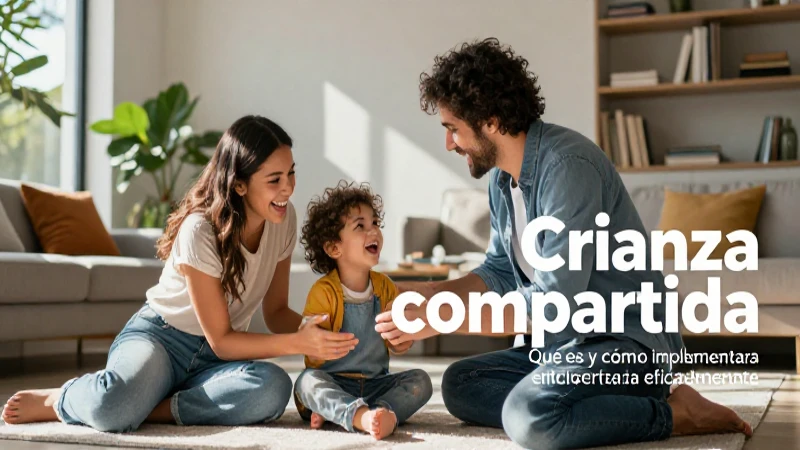 Crianza compartida: Qué es y cómo implementarla eficazmente 5 Roles y guía de crianza compartida eficaz