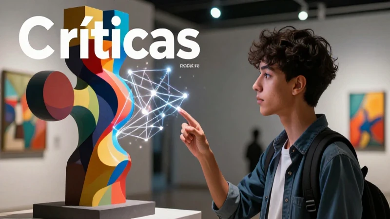 Críticas: Definición, Tipos y Conceptos Clave Explicados 4 Estudiante mexicano analiza escultura en galería