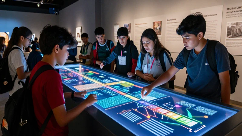 Cronologías interactivas transforman el aprendizaje de la historia