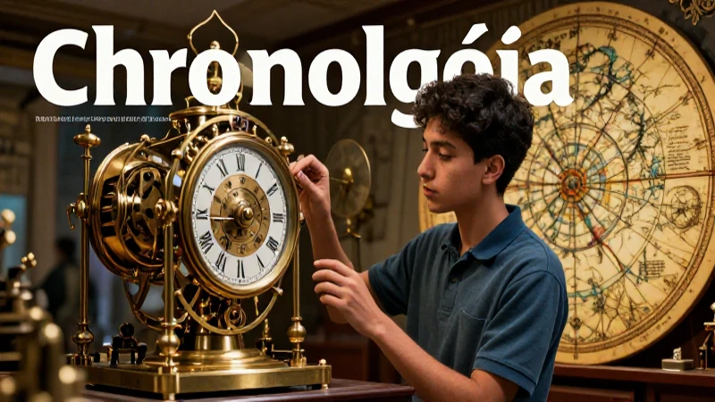 Estudiando cronología con herramientas históricas