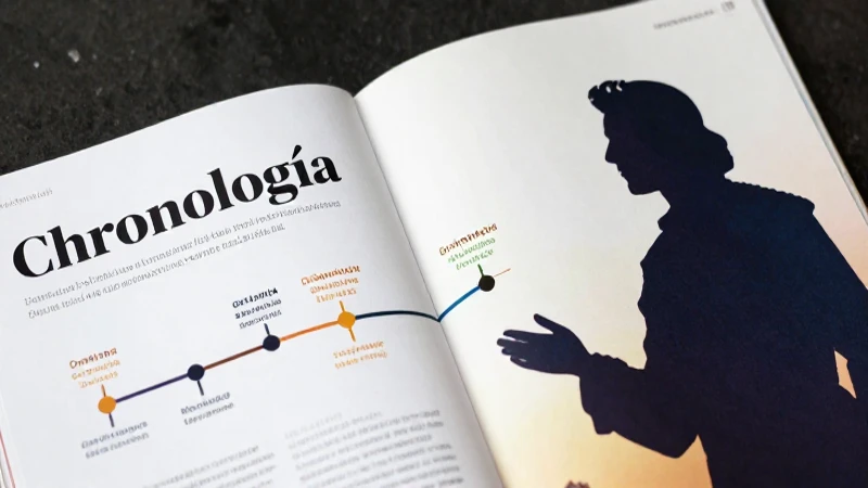 Cronología: Un recorrido visual por grandes figuras