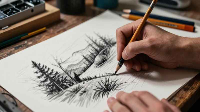 Mejora tu dibujo con estos croquis profesionales