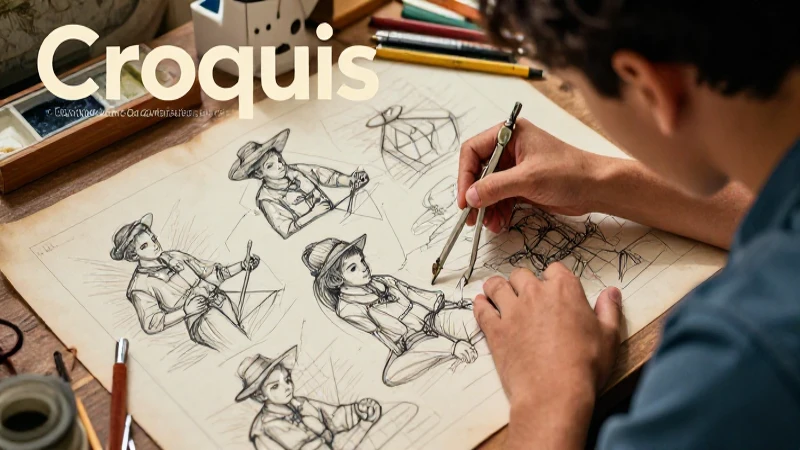 Croquis: Usos, Tipos, Elementos y Características Esenciales 3 Croquis: historia, usos y características esenciales