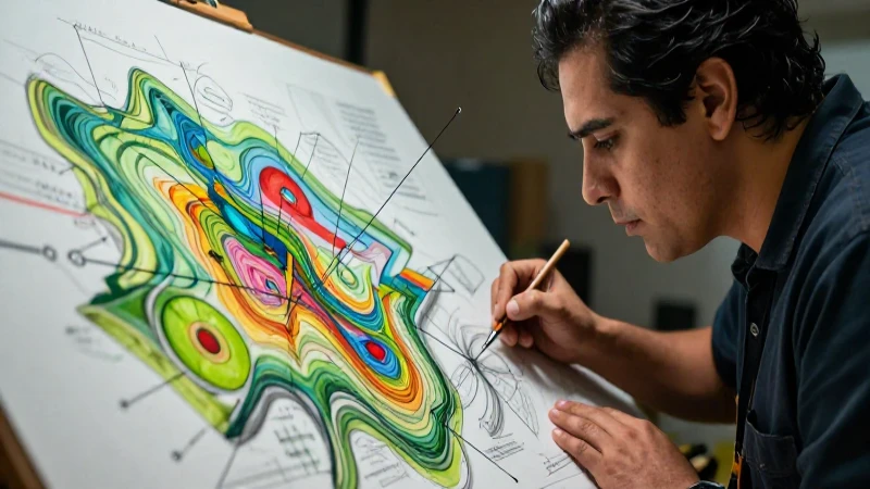 Croquis: Usos, Tipos, Elementos y Características Esenciales 5 Educador mexicano en croquis topográfico profesional
