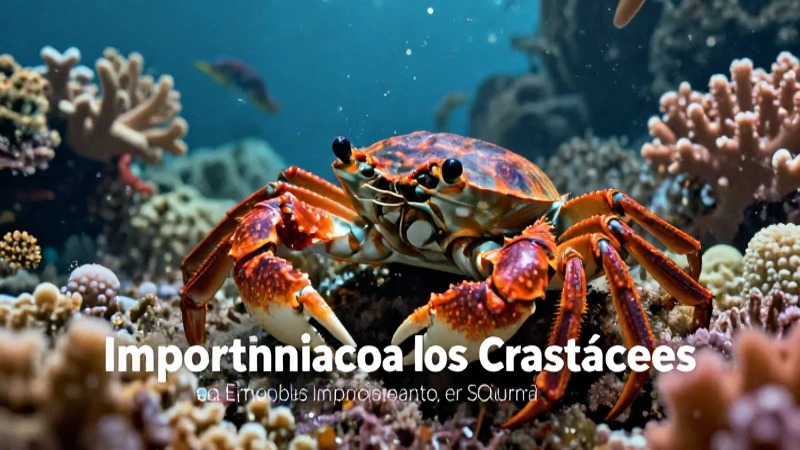 Crustáceos: 10 Ejemplos Impresionantes y Sorprendentes 5 Crustáceos clave para el ecosistema marino