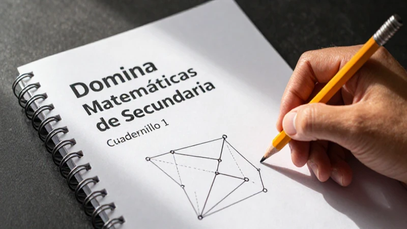 Cuadernillo de matemáticas de secundaria
