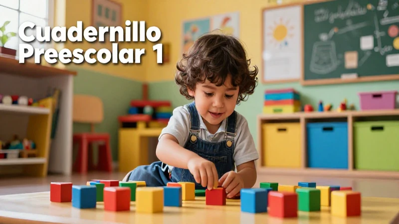 Cuadernillo preescolar gratis en formato PDF