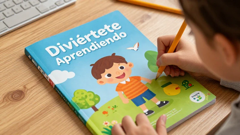 Diviértete aprendiendo: Cuadernillo preescolar 2 con actividades educativas 3 Cuadernillo educativo vibrante para preescolar 2