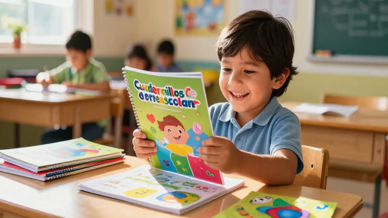 Cuadernillos de preescolar: aprendizaje divertido y efectivo