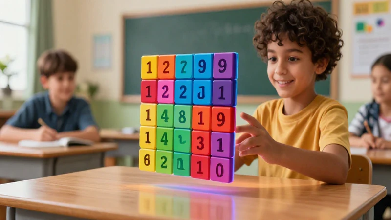 Cuadrado mágico como herramienta educativa