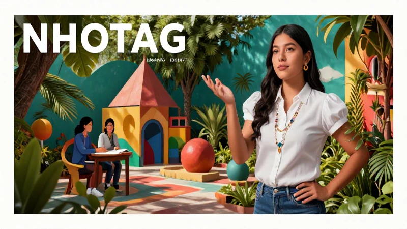 Aprendizajes clave vs. Nueva Escuela Mexicana: Comparación reveladora 4 Estudiante vibrante en diseño geométrico y orgánico