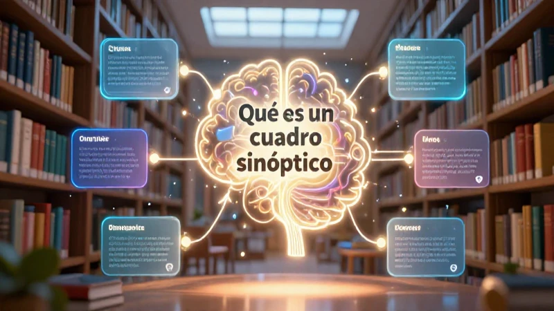 Qué es un cuadro sinóptico y cómo se elabora 5 Cuadros sinópticos: ejemplos y cómo hacerlos