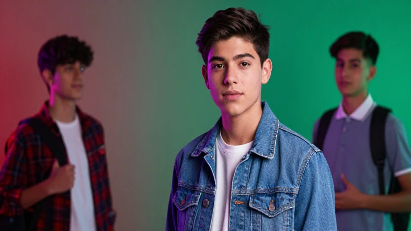 Encuentra el chato perfecto para la secundaria y destaca con estilo 4 Chico atractivo en escuela secundaria mexicana