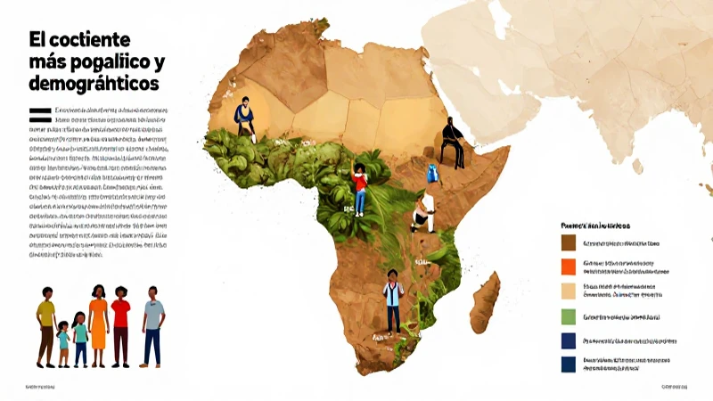 Cifras y desarrollo demográfico del continente africano