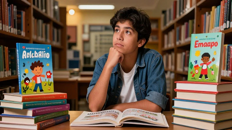 Estudiante mexicano en contemplación académica