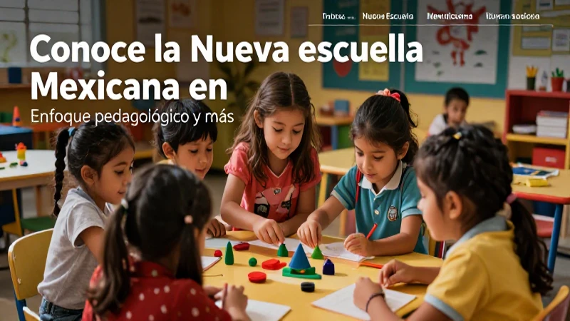 Conoce la Nueva Escuela Mexicana en preescolar: enfoque pedagógico y más 3 Nueva Escuela Mexicana: pedagogía en preescolar