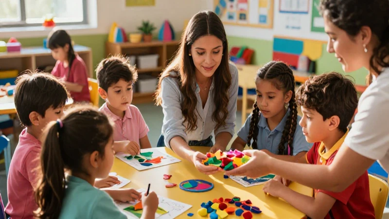 Conoce la Nueva Escuela Mexicana en preescolar: enfoque pedagógico y más 5 Niños mexicanos creativos en clase vibrante