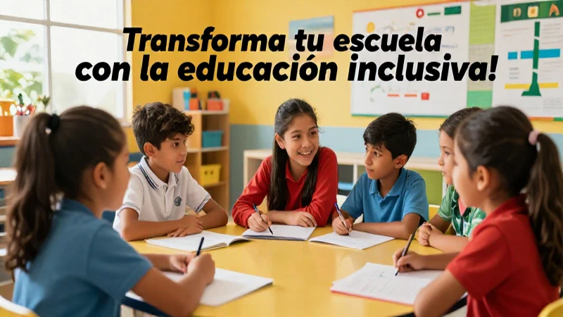 La educación inclusiva transforma la escuela