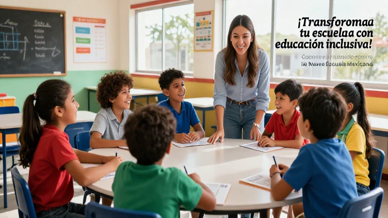 Inclusión educativa exitosa en la escuela