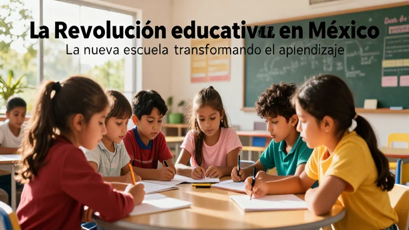 Nueva escuela mexicana transformando el aprendizaje colaborativo